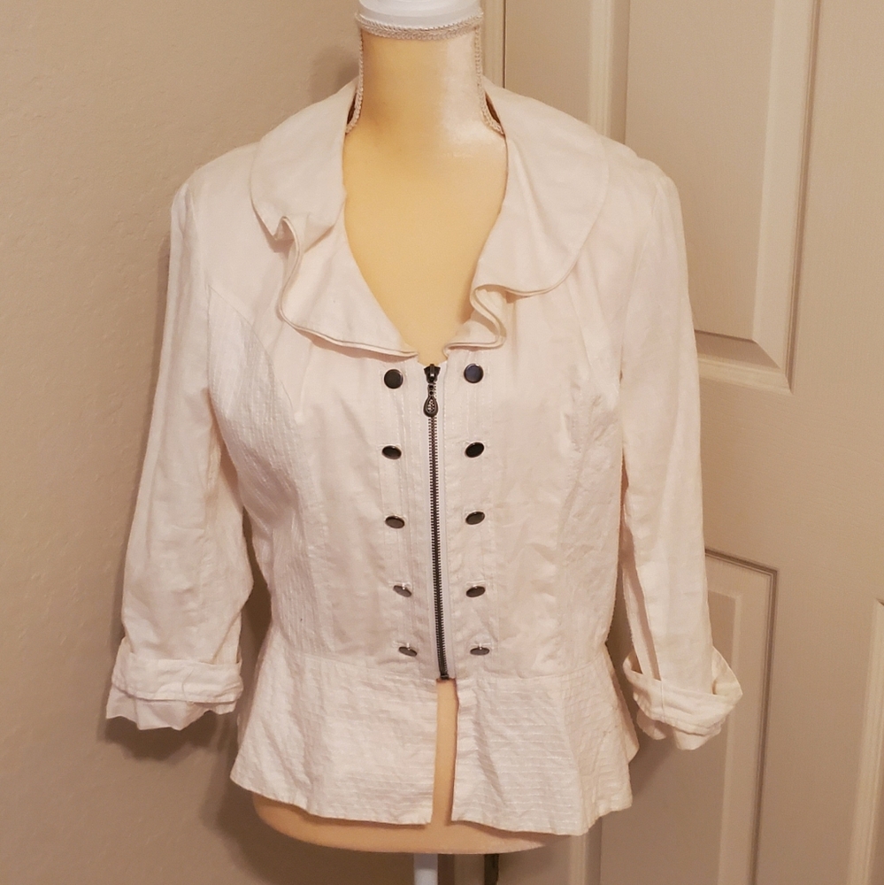 Linen Jacket Like New
